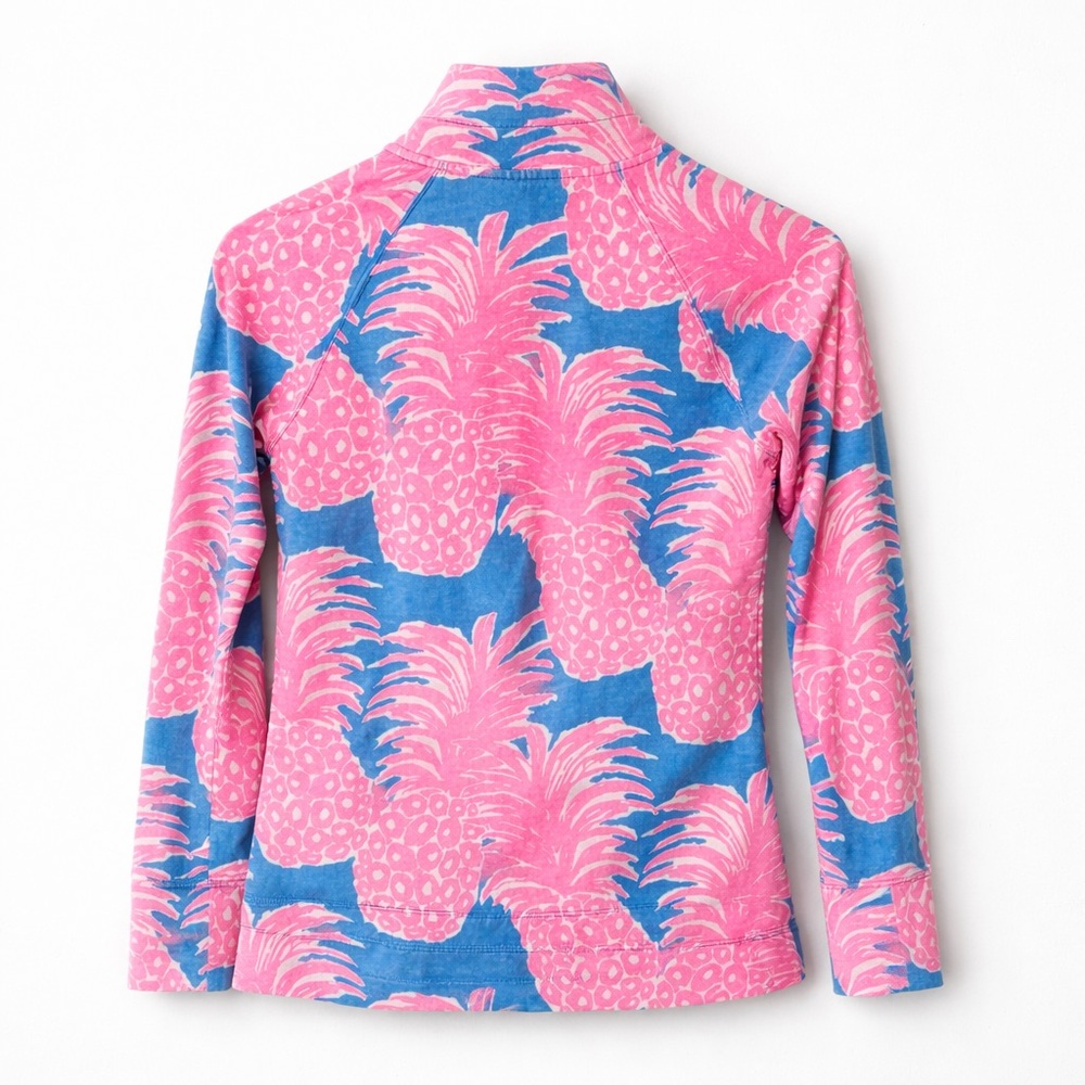 Lilly Pulitzer Skipper Popover Quarter Zip Pullover Treasure Trove UPF 50+ XXS - Picture 2 of 10